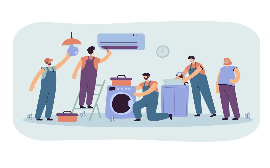 US Home Appliance Repair and Parts market is estimated to reach $4,448.8 million in 2022 with a CAGR of 2.6% from 2024 to 2031